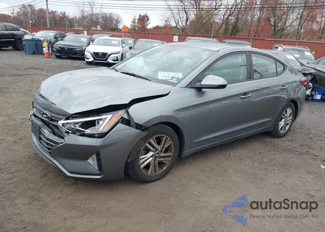2019 Hyundai Elantra Sel из США, поврежденный, VIN KMHD84LF5KU790095